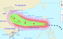 Hôm nay 12-11, bão Vamco vào Biển Đông, hướng về bờ biển Hà Tĩnh - Quảng Nam