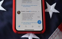 Twitter gắn nhãn cảnh báo một nửa bài đăng của ông Trump sau bầu cử 3-11