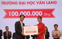 Đại học Văn Lang trao 10 tỷ đồng học bổng cho tân sinh viên trong lễ khai giảng năm 2020