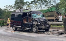 Vụ xe Limousine đâm xe đầu kéo trên cao tốc: một người đã tử vong