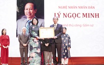 TGĐ Công ty gốm sứ Minh Long nhận danh hiệu Nghệ nhân nhân dân