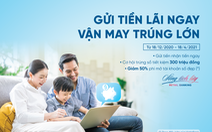 'Gửi tiền lãi ngay - Vận may trúng lớn' cùng VietinBank