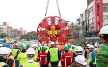 Lắp khiên đào, hoàn thiện robot đào hầm đường metro Nhổn - ga Hà Nội