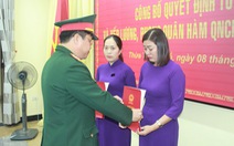 Vợ của 2 liệt sĩ Rào Trăng được phong quân hàm và nhận vào làm việc trong quân đội