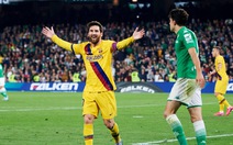 Messi lập hat-trick kiến tạo giúp Barca chật vật ngược dòng trước Real Betis