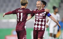 Hai kiến tạo đẳng cấp ở tuổi 35 của Iniesta tại AFC Champions League