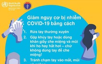 Giảm nguy cơ lây nhiễm COVID-19 bằng cách nào?