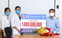 Dược Hậu Giang tiếp sức cho bệnh viện tuyến đầu phòng dịch