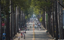 Sài Gòn những ngày không kẹt xe, không chen lấn và ít khói bụi