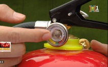 PV GAS đồng hành với Hà Nội TV: hướng dẫn sử dụng bình chữa cháy