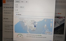 Bản đồ trên Facebook thông tin sai lệch về lãnh thổ Việt Nam