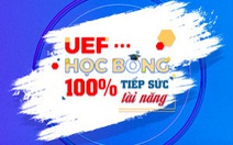UEF - Học bổng 100% tiếp sức tài năng