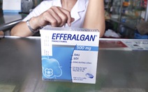 Trước dịch Efferalgan 48.000 đồng/hộp, đang dịch nhà thuốc bán 80.000 đồng