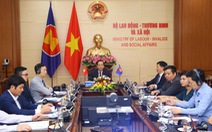Các bộ trưởng lao động ASEAN họp bàn về ứng phó tác động của COVID-19