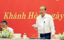 Phó thủ tướng Trương Hòa Bình: 'Dân đóng thuế trả lương, cán bộ phải phục vụ cho tốt'