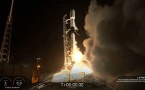 SpaceX phóng thành công tên lửa Falcon 9 mang 58 vệ tinh băng thông rộng