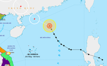 Bão số 1 cách Hoàng Sa 460km, mưa gió, lũ có thể gây ngập ở Hà Nội