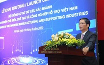 Công bố dữ liệu lớn nhất về doanh nghiệp chế biến chế tạo, công nghiệp hỗ trợ