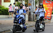 Cấp giấy phép lái xe hạng A0: Học sinh hết 'vô tư' chạy xe máy, xe đạp điện