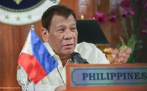 Ông Duterte: 'Hãy tuân thủ UNCLOS, tránh leo thang căng thẳng ở Biển Đông'