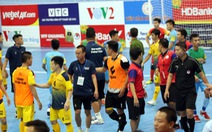 2 cầu thủ futsal bị cấm thi đấu 2 trận do xô xát ở Giải futsal VĐQG 2020