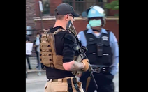 Xuất hiện 'dân quân chống biểu tình hôi của' tự trang bị súng ống ở Mỹ
