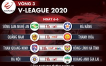 Lịch trực tiếp V-League 2020: 'Đại chiến' Hà Nội - Hoàng Anh Gia Lai