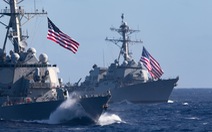 Đúng ngày tưởng niệm Thiên An Môn, Mỹ điều tàu chiến qua eo biển Đài Loan