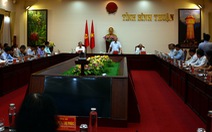 Thường trực Ban Bí thư: Bình Thuận không được chủ quan trong mọi tình huống