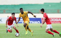 SLNA may mắn cầm chân Hà Tĩnh trong trận derby xứ Nghệ