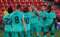 Thắng Granada 2-1, Real Madrid chờ nâng cúp vô địch ngày 17-7