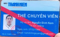 Mạo danh 'chuyên viên' báo Thanh Niên để xin bỏ qua vi phạm giao thông