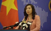 Việt Nam lên tiếng về tuyên bố lập trường của Mỹ ở Biển Đông và yêu sách của Trung Quốc
