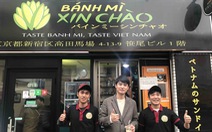 Bánh mì Xin chào của người Việt nổi danh trên nhiều kênh báo chí hàng đầu Nhật Bản