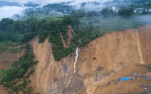 10 triệu mét khối đất lở chặn nguyên một đoạn sông ở Trung Quốc