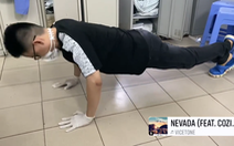 Video: Y bác sĩ Bệnh viện Đà Nẵng thách thức nhau tập thể dục trong khu cách ly