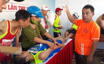 Nhiều VĐV ngất xỉu tại giải marathon ở Lý Sơn, 2 người phải đưa vào bờ cấp cứu
