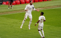 Ramos ghi bàn từ chấm phạt đền giúp Real Madrid hơn Barca 7 điểm