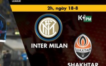Lịch trực tiếp bán kết Europa League: Inter - Shakhtar