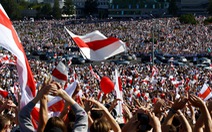 Pháp, Đức ủng hộ người biểu tình phản đối kết quả bầu cử Tổng thống ở Belarus