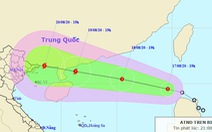 Áp thấp nhiệt đới đã vào Biển Đông, Bắc Bộ, Bắc Trung Bộ mưa lớn