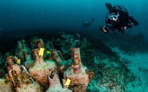 Bảo tàng dưới biển đầu tiên trưng bày hàng ngàn bình cổ trước công nguyên