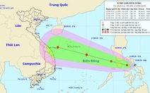 Áp thấp nhiệt đới hướng vào Biển Đông, dự báo mạnh thành bão