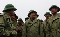 Phó thủ tướng Trịnh Đình Dũng: Phải đảm bảo an toàn cho người dân trước, trong và sau bão