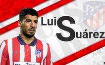 Suarez chính thức gia nhập Atletico Madrid