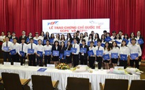 SMEI Việt Nam trao chứng chỉ cho sinh viên Đại học Tôn Đức Thắng