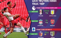 Lịch trực tiếp bóng đá châu Âu: Liverpool - Arsenal