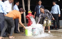 TP.HCM hoàn thành đường ống nước về Long An, ‘ứng cứu’ hạn mặn cận kề