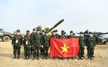 Lần đầu tiên Việt Nam vô địch bảng 2 xe tăng hành tiến của Army Games 2020