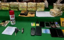 Bắt 8 người Lào mang 10kg ma túy đá cùng súng K59 đã lên đạn qua biên giới